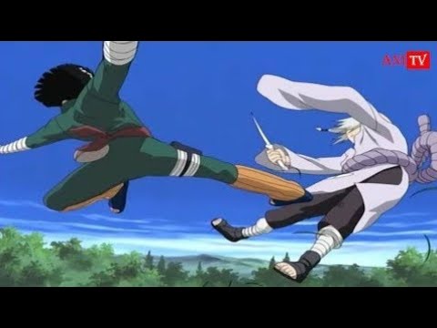 Naruto, Rock Lee and Gaara vs Kimimaro - YouTube