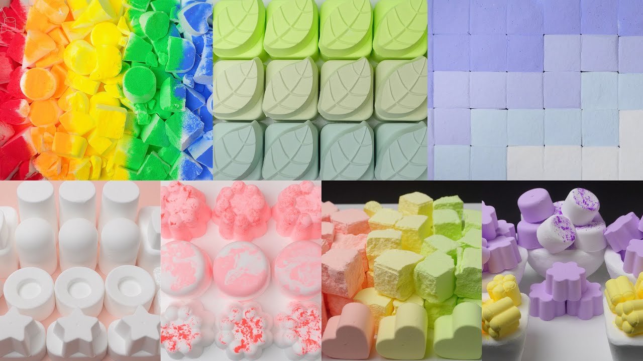 ASMR | Non-Stop Crunchy Crushes 💥 | Baking soda ASMR Compilation #09