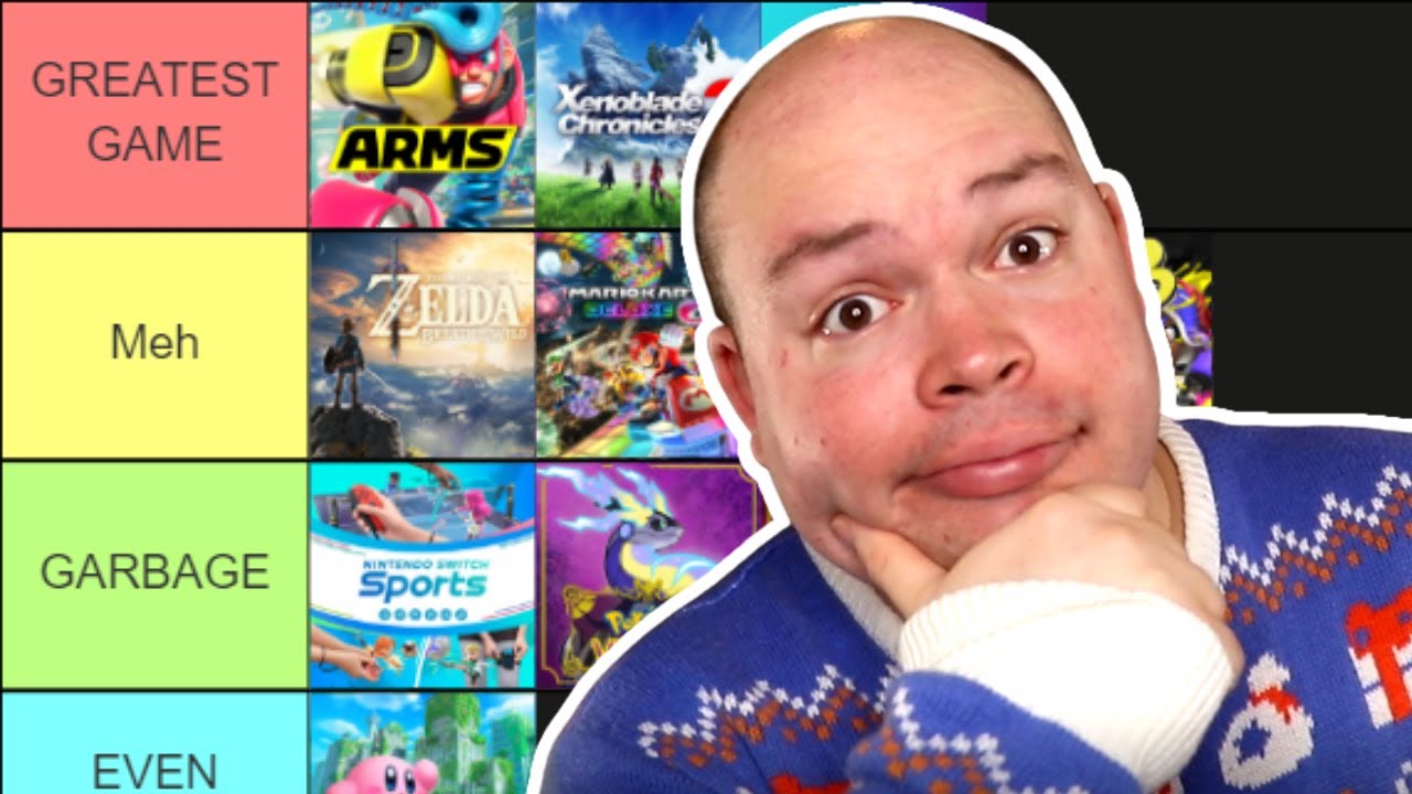 Ranking Switch Games From BEST To WORST 2022 YouTube ranking-switch-games-from-best-to-worst-2022-youtube