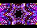 4K Abstract Keledio Metallic Color Neon Light Tunnel Relaxing TV Background Video Screensaver