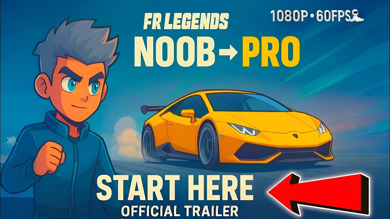FR Legends NOOB 2 PRO | START HERE [1080P•60FPS] 🚗🔥 (Official Trailer)