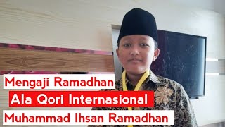 Tadarus Merdu Qori internasional Muhammad Ihsan Ramadhan dan Para santri