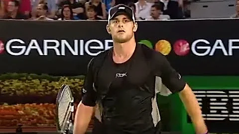 Andy Roddick fires 7 aces in a row