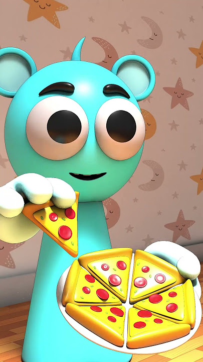 Pizza or Hamburger? (Sprunki Sky and Pinki 3D)