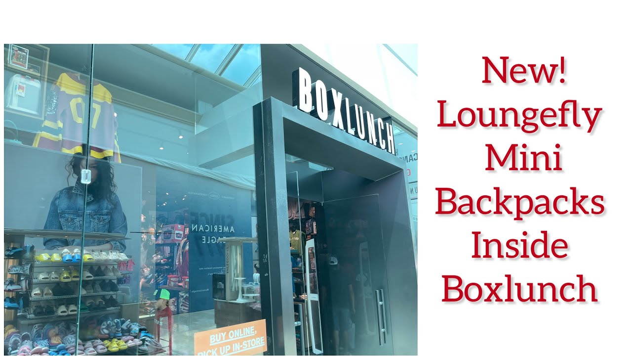 New! Loungefly Mini Backpacks inside Boxlunch/Sweet Wheels is back!