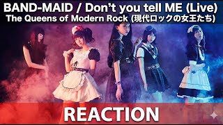 Download Lagu This Band Hits Hard Live | BAND-MAID – Don’t You Tell ME - Reaction MP3
