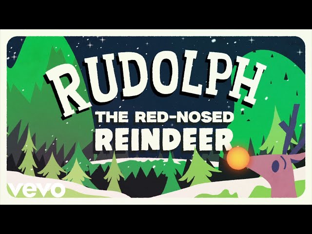 Gene Autry - Rudolph the Red-Nosed Reindeer (Official Animated Video)