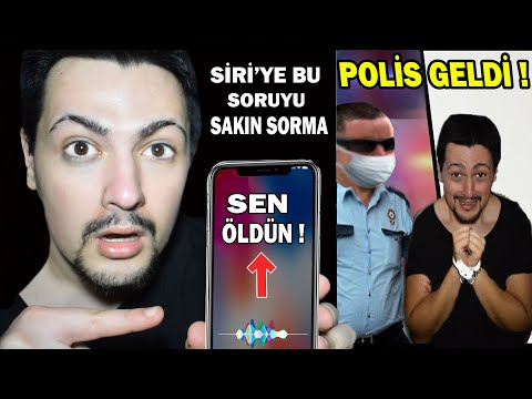 SİRİ'YE SORULMAYACAK SORULARI SORDUM - ( POLİS GELEBİLİR!)