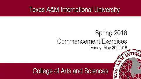 Ceremony I College of Arts & Sciences (Undergradua...
