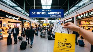 Let's explore Amsterdam Schiphol Airport - Full Walking Tour and Duty Free 2026 [4K Walkthrough]