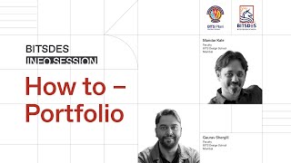 How to Make a Portfolio for BITS Design School
