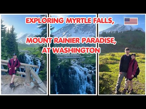 Pinaygirl/ Most Iconic View at Mount rainier Paradise/ hiking trails!