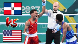 Yunior Alcántara 🇩🇴 en Boxeo gana la medalla de oro 🥇en los Juegos Panamericanos │Santiago 2023│