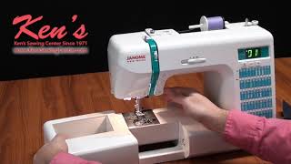 Janome DC2013 Sewing Machine Demonstration by Ken's Sewing Center
