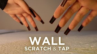 ASMR Wall Scratching & Tapping While You Sleep (No Talking) | Long Nails