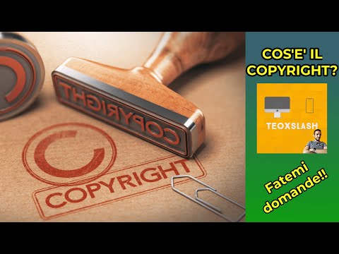 Video: Cos'è Il Copyright E La Riscrittura?