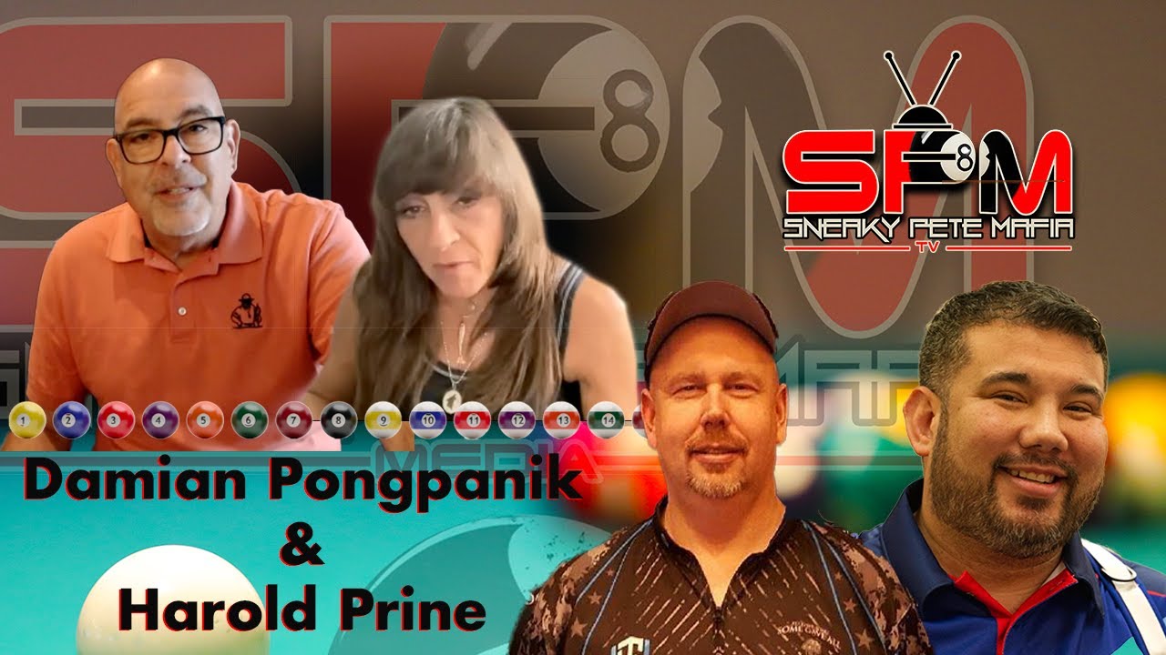 Damian Pongpanik /JamUp Apparel & Harold Prine/PrineCustomCues talk to The Drill Instructor & SPM TV