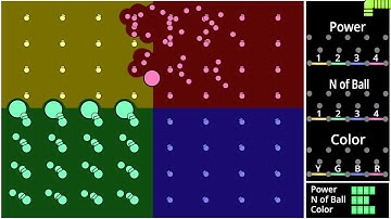 Part4 (Update) Marble race "Luck and Territory" Battle to expand your color territory- in Scratch