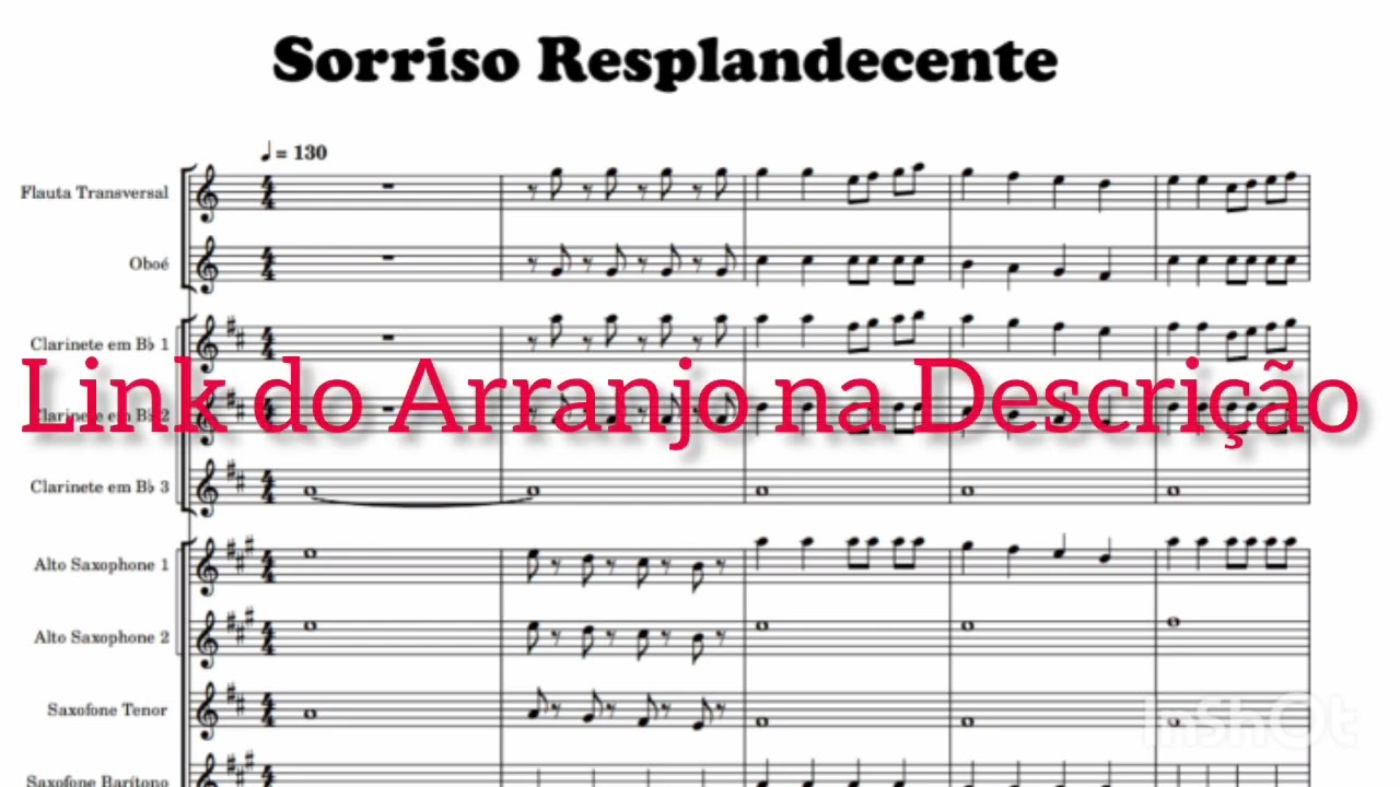 Sorriso Resplandecente - DRAGON BALL GT (PARTITURA)