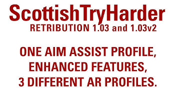 STH | Retribution 1.03 and 1.03v2 | 1 AIM ASSIST SETTING | 3 Anti Recoil PROFILES