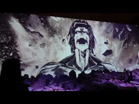 【進撃の巨人】ヴィリータイバー演説『進撃の巨人展』FINAL ver.大阪
