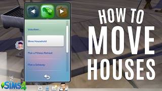How to Move Houses in The Sims 4 🏠📦