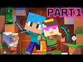 おかん&あかさか兄弟によるサバイバル生活!!初日からハプニング発生!? PART1【マイクラ / まいくら / マインクラフト】