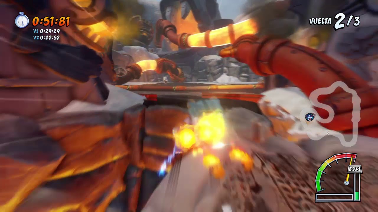 CTR - Fast_Man_74 vs desarrollador (Francois B.) - VALLE METEORITO