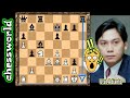 Gorgeous rooksac ends game  baburin vs adianto 1993 beautiful chess tactics