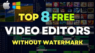 TOP 8 BEST FREE VIDEO EDITING SOFTWARE FOR PC 2021/2022 (WITHOUT WATERMARKS!) screenshot 4