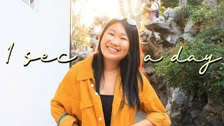 one second a day for a year | 2018