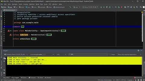 My Visibility Modifier Kotlin