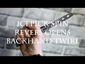 Нож бабочка. Icepick Spin, Revers Opens, Backhand Twirl. Балисонг трюки, флиппинг для начинающих