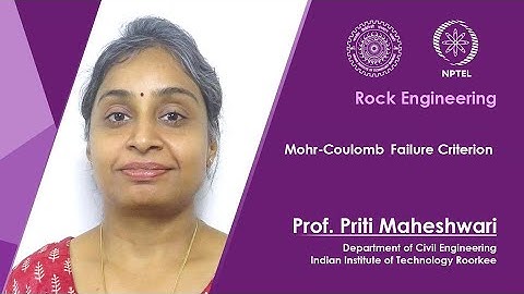 Lecture 28: Mohr-Coulomb Failure Criterion