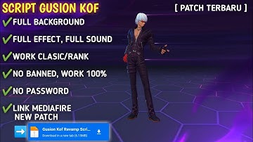 SCRIPT GUSION KOF FULL EFFECT VOICE
