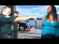 Police Arrest Girl After Crashing Jetski Into Dock After Partying