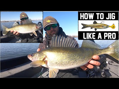 How to JIG Spring Walleyes Like a PRO! 