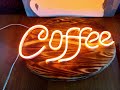 ИЗГОТОВЛЕНИЕ ВЫВЕСКИ ИЗ ГИБКОГО НЕОНА LED NEON COFFEE (LED NEON-FLEX)