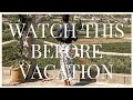 How to Dress &amp; Pack Well on Vacation | Slow Fashion Mindset Tips