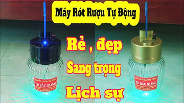 [ Giá : 399.000 đ ]. Máy Rót Rượu Tự Động Cảm Biến Thông Minh.