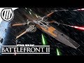 Star Wars Battlefront 2: Poe Dameron's Black X-Wing Gameplay