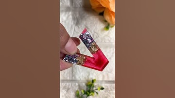 Epoxy Resin Keychain |Resin Keychain Ideas #resinart #resintutorials #shortvideo #foryou