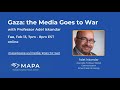 Gaza the media goes to war