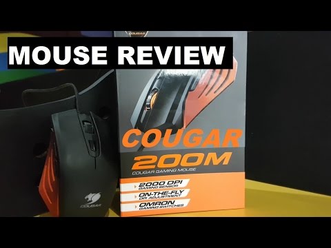 Cougar 200M Gaming Mouse Review (in Bahasa)