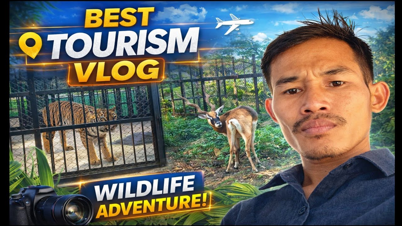 Best Wildlife Tourism Vlog | Tiger & Deer Safari Experience | 