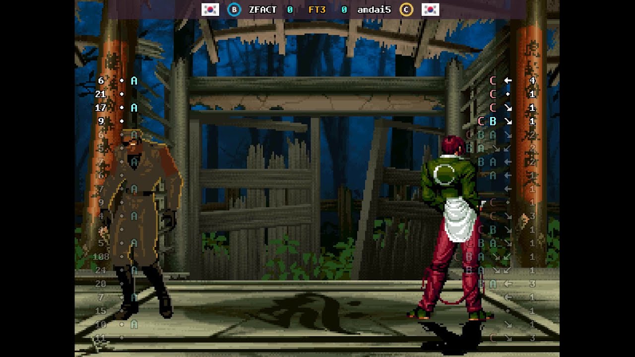 The King of Fighters '98 - 🇰🇷 ZFACT(B) vs 🇰🇷 amdai5(C