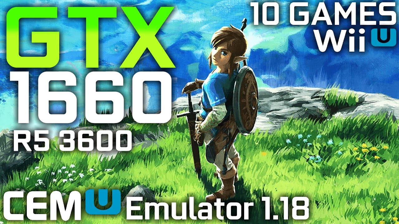 Cemu Emulator 1 18 0 Gtx 1660 Ryzen 5 3600 Test In 10 Wii U Games In Youtube