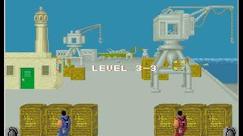 Cabal Arcade 2 players 1cc difficulty normal