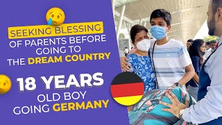 18 Years Old Boy Going Germany For Study Emotional Moments Germany Student Visa 