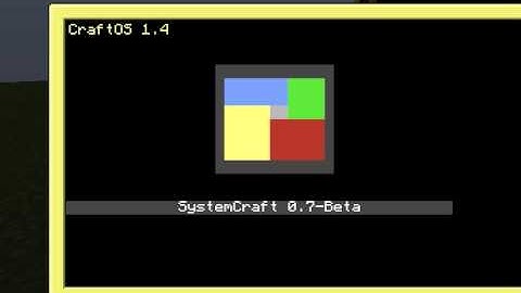 ComputerCraft Startup SystemCraft0.7-Beta